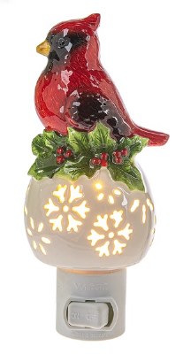 CARDINAL NIGHT LIGHT CERAMIC