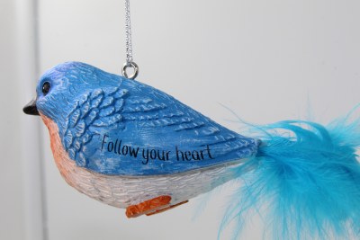 FOLLOW YOUR HEART BLUE BIRD