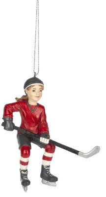 GIRL HOCKEY PLAYER