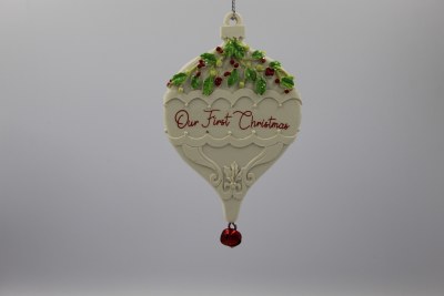 OUR FIRST CHRISTMAS WREATH