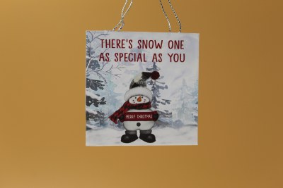 SNOWMAN GIFT BAG