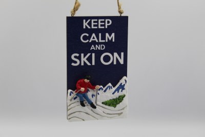 KEEP CALM AND SKI ON