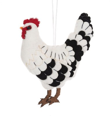 BLACK/WHITE CHICKEN