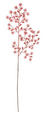 RED MINI FLOWER PICK
