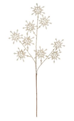 SILVER SNOWFLAKE PICK