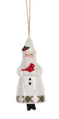 SANTA GREEN PLAID
