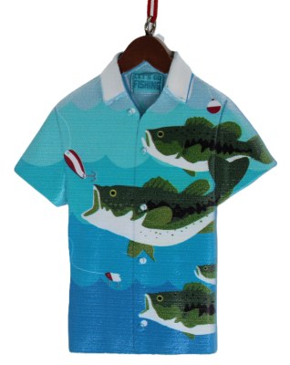 BLUE FISHING SHIRT