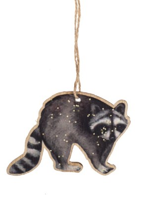 RACCOON FLAT WOODEN