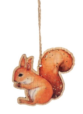 SQUIRREL FLAT WOODEN