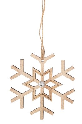 SNOWFLAKE WITH GEM