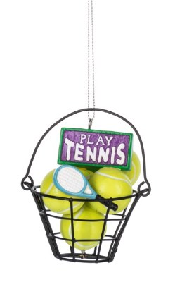 BASKET OF TENNIS BALL