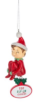 HOLIDAY ELF "TOO ELF-IN CUTE"