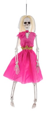 SKELETON PINK DRESS