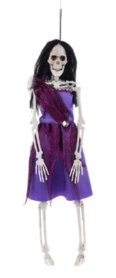 SKELETON PURPLE DRESS