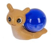 BLUE SNAIL CHARM