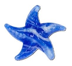 DARK BLUE STARFISH