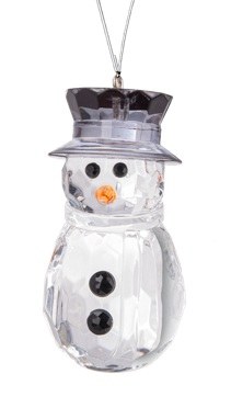 BLACK HAT SNOWMAN
