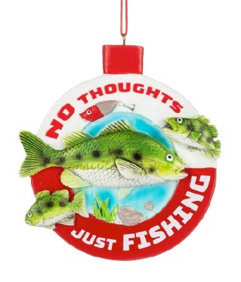 NO THOUGHTS JUST FISHING