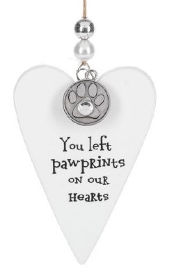 YOU LEFT PAWPRINTS