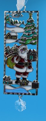 SANTA BOOKMARK