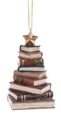 BROWN PILE OF BOOKS