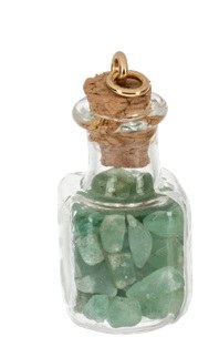 GREEN CRYSTAL CHARM