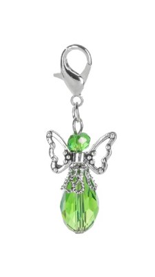 GREEN ANGEL CHARM