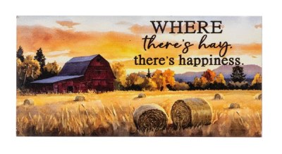 WHERE THERES HAY