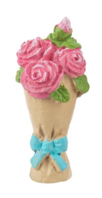 PINK FLOWER CHARM