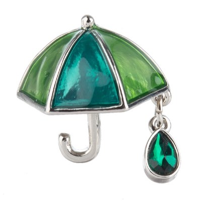 GREEN UMBRELLA CHARM