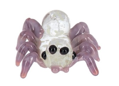 PURPLE GLOW IN THE DARK SPIDER