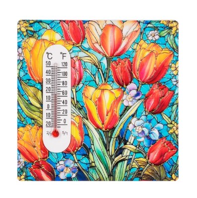 FLOWER THERMOMETER