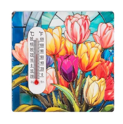 FLOWER THERMOMETER