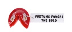 RED FORTUNE COOKIE CHARM