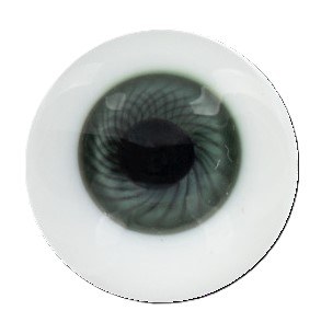 BLACK EERIE EYEBALL CHARM
