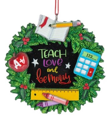 TEACH LOVE AND BE MERRY