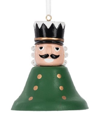 GREEN NUTCRACKER BELL