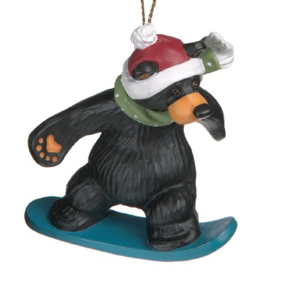 BEAR SNOWBOARDER