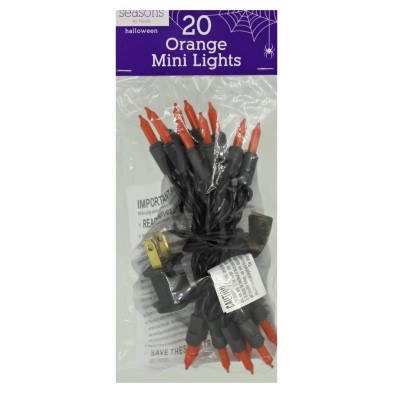 20 CT ORANGE MINI LIGHTS