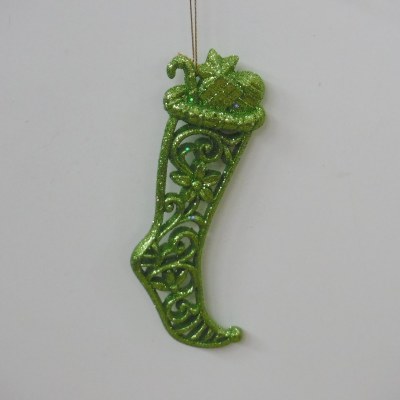 LIME GREEN STOCKING