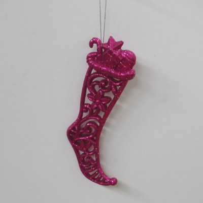 PINK GLITTERY STOCKING