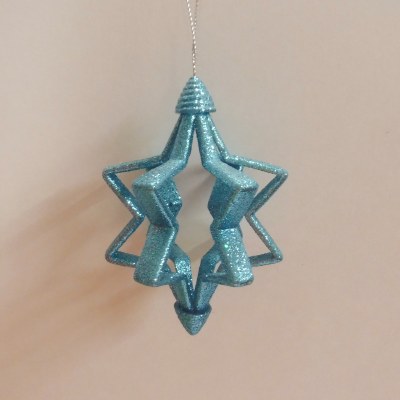 BLUE STAR ORNAMENT