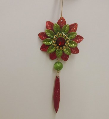 FLOWER WITH DANGLE