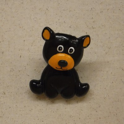 BOBBLE HEAD BEAR MAGNET / CLIP ON