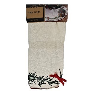 56 IN TAN WITH BRANCHES TREE SKIRT