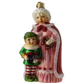 MRS. CLAUS WITH ELF