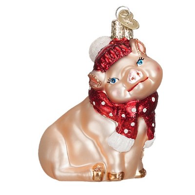 SNOWY PIG