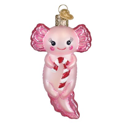 AXOLOTL WITH CANDY CANE
