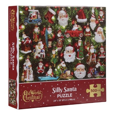 500 PIECE SILLY SANTA PUZZLE