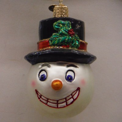 VINTAGE SNOWMAN OLD WORLD